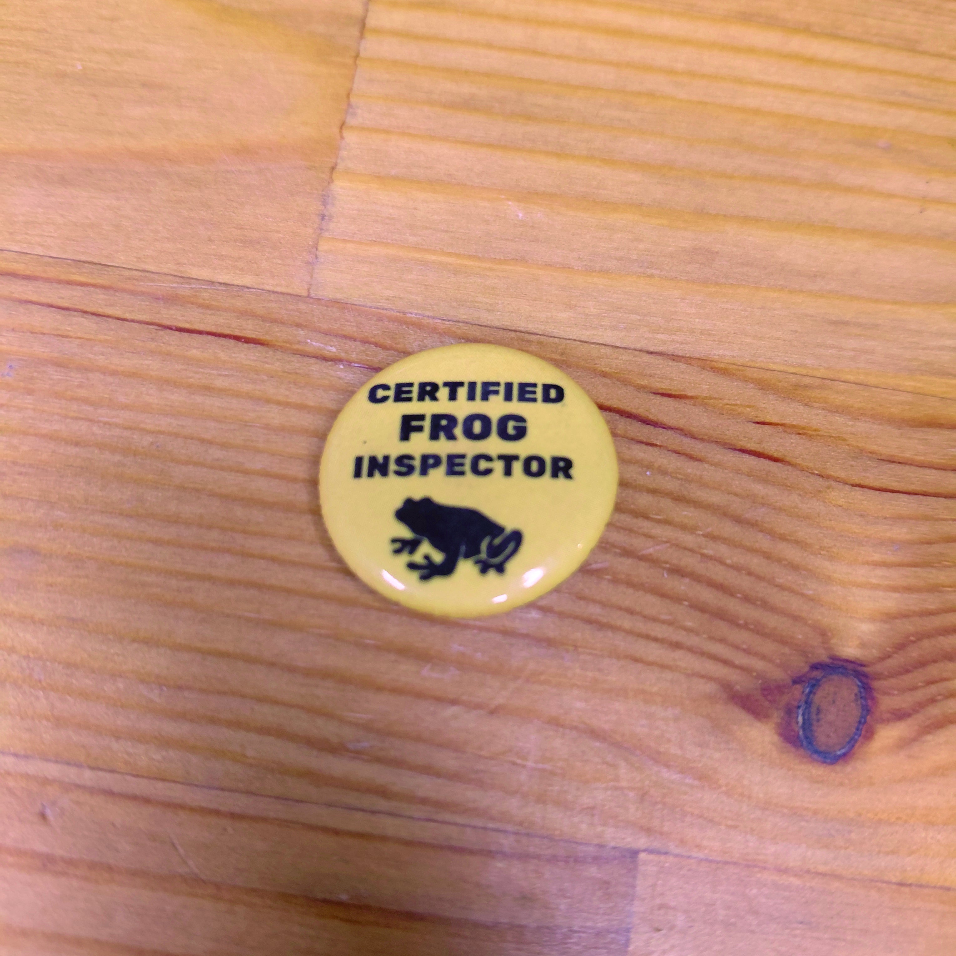 Frog Inspector Button